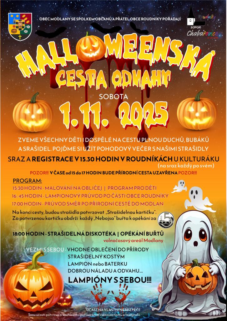 Halloweenská cesta odvahy