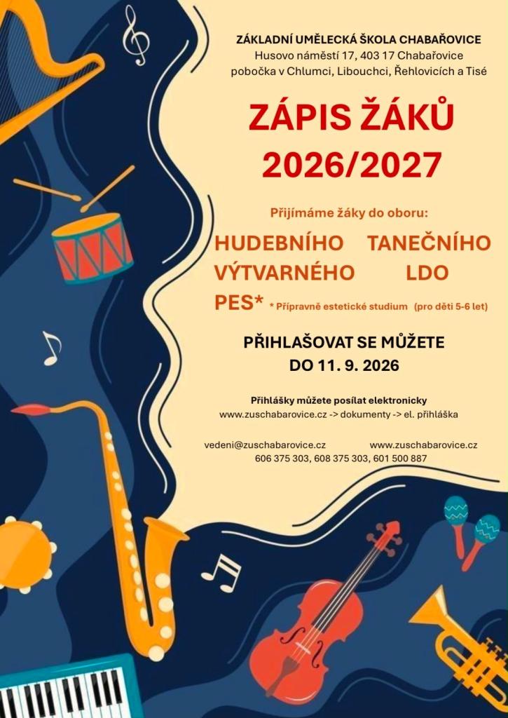 Zápis do&nbsp;ZUŠ